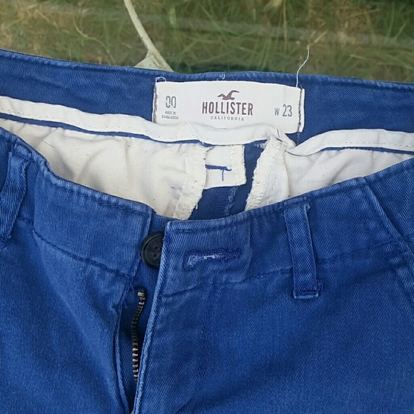 Hollister Trouser Shorts Blue 00 Short - Picture 4 of 5